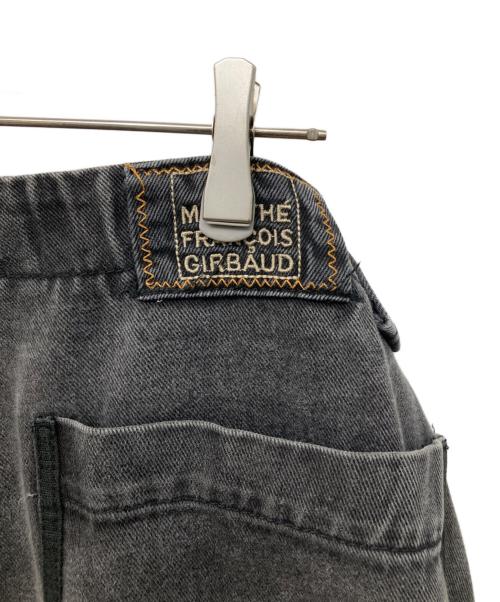 MARITHE+FRANCOIS GIRBAUD（マリテフランソワジルボー）MARITHE+FRANCOIS GIRBAUD (マリテフランソワジルボー) シャトルデニムパンツ ブラック サイズ:38Mの古着・服飾アイテム