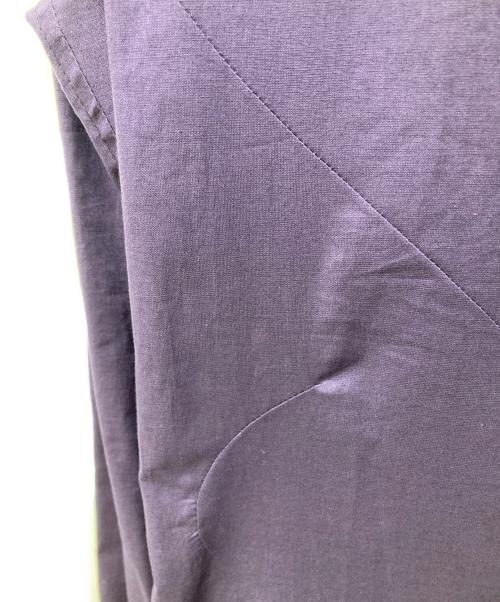 ISSEY MIYAKE（イッセイミヤケ）ISSEY MIYAKE (イッセイミヤケ) デザインシャツ パープル サイズ:2の古着・服飾アイテム