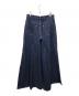 MM6 Maison Margiela (エムエムシックスメゾンマルジェラ) カットオフワイドデニムパンツ インディゴ サイズ:38：18000円