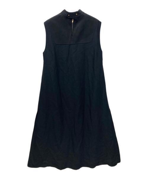 THE RERACS（ザ リラクス）THE RERACS (ザ リラクス) ノースリーブワンピース ブラック サイズ:38の古着・服飾アイテム