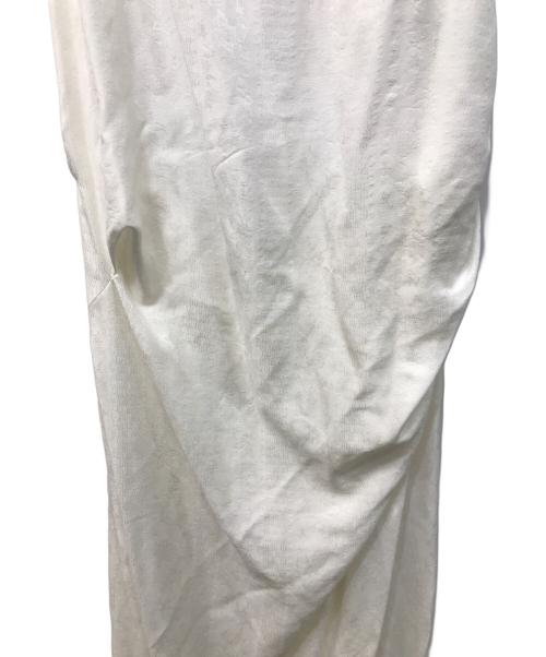 Mame Kurogouchi（マメクロゴウチ）Mame Kurogouchi (マメクロゴウチ) Floral Pattern Silk Rayon Jacquard Camisole Dress ホワイト サイズ:2の古着・服飾アイテム