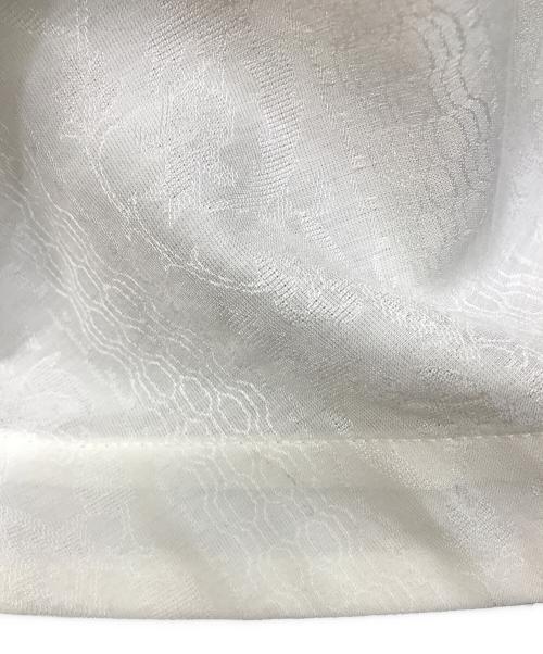 Mame Kurogouchi（マメクロゴウチ）Mame Kurogouchi (マメクロゴウチ) Floral Pattern Silk Rayon Jacquard Camisole Dress ホワイト サイズ:2の古着・服飾アイテム