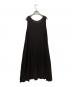 COMOLI (コモリ) レーヨンノースリーブワンピース ブラック サイズ:Free：26000円