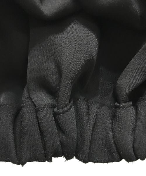 ENFOLD（エンフォルド）ENFOLD (エンフォルド) ミリオーネ ゴムコクーンSKIRT ブラック サイズ:36の古着・服飾アイテム
