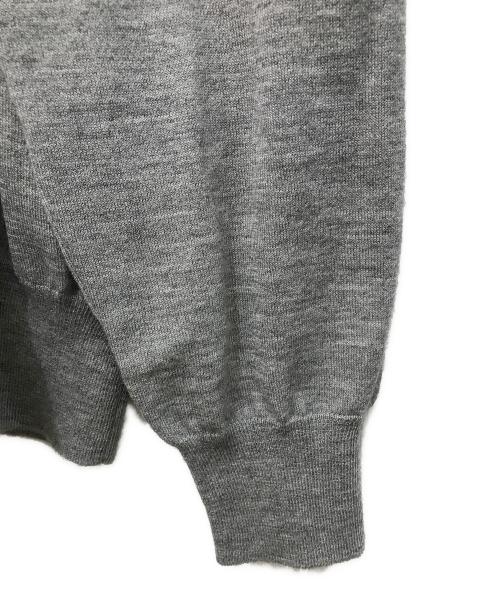 AURALEE（オーラリー）AURALEE (オーラリー) CASHMERE HARD TWIST KNIT CARDIGAN グレー サイズ:3の古着・服飾アイテム