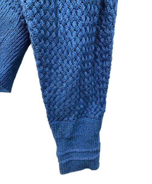 PHOTOCOPIEU（フォトコピュー）PHOTOCOPIEU (フォトコピュー) ショートカーディガン ブルー サイズ:Free　の古着・服飾アイテム