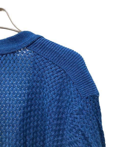 PHOTOCOPIEU（フォトコピュー）PHOTOCOPIEU (フォトコピュー) ショートカーディガン ブルー サイズ:Free　の古着・服飾アイテム