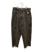LABROSラブロス）の古着「デニムパンツ」｜ブラウン