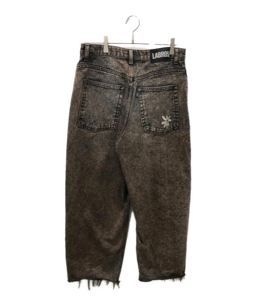 LABROS（ラブロス）LABROS (ラブロス) デニムパンツ ブラウン サイズ:Mの古着・服飾アイテム
