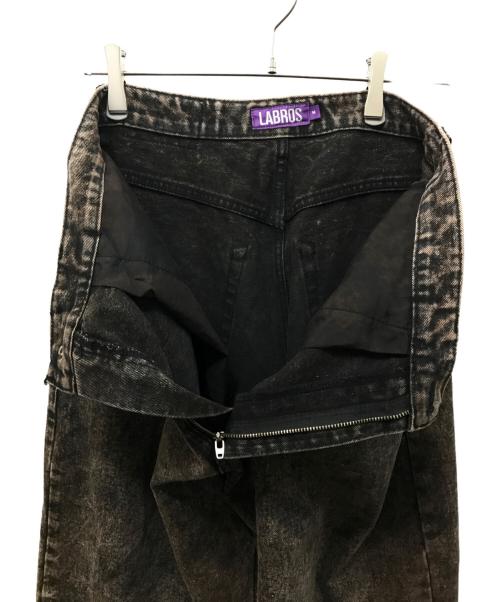 LABROS（ラブロス）LABROS (ラブロス) デニムパンツ ブラウン サイズ:Mの古着・服飾アイテム
