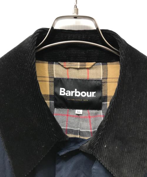 Barbour（バブアー）Barbour (バブアー) SEESEE (シーシー) URBAN RESEARCH (アーバンリサーチ) 別注3/4コート ネイビー サイズ:XLの古着・服飾アイテム