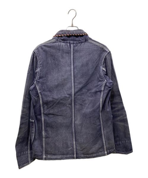 KAPITAL（キャピタル）KAPITAL (キャピタル) ヴィンテージ加工カバーオール ネイビー サイズ:3の古着・服飾アイテム