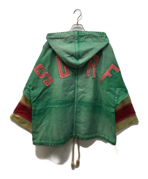 KAPITAL（キャピタル）KAPITAL (キャピタル) KOUNTRY Redux 再構築フーデッドジャケット グリーン サイズ:3の古着・服飾アイテム