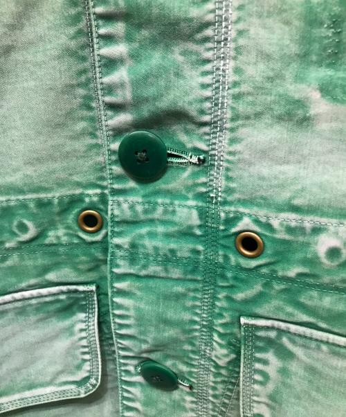 KAPITAL（キャピタル）KAPITAL (キャピタル) KOUNTRY Redux 再構築フーデッドジャケット グリーン サイズ:3の古着・服飾アイテム