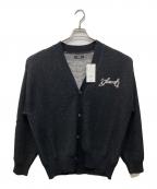 glambグラム）の古着「スケルトンカーディガン」｜ブラック