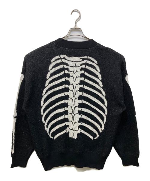 glamb（グラム）glamb (グラム) スケルトンカーディガン ブラック サイズ:M 未使用品の古着・服飾アイテム
