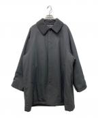 STEVEN ALANスティーブンアラン）の古着「VN/TWL PDD 2WAY BALMACAAN COAT」｜グレー