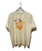 J.W.ANDERSONジェイダブリューアンダーソン）の古着「OVERSIZE RUGBY PRINT T-SHIRT」｜ベージュ