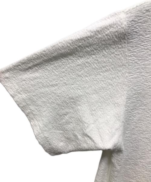 Needles（ニードルズ）Needles (ニードルズ) S/S Mock Neck Tee - Cotton Pile Jersey ホワイト サイズ:Lの古着・服飾アイテム