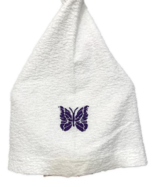 Needles（ニードルズ）Needles (ニードルズ) S/S Mock Neck Tee - Cotton Pile Jersey ホワイト サイズ:Lの古着・服飾アイテム