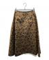 SHE Tokyo (シートーキョー) Jenny leopard スカート ブラウン サイズ:36：18000円
