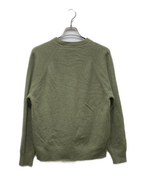 SUPREME（シュプリーム）Supreme (シュプリーム) Stone Washed Sweater カーキ サイズ:Lの古着・服飾アイテム