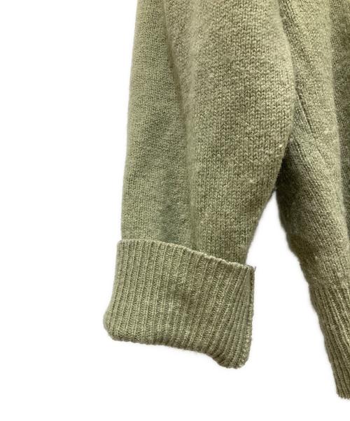 SUPREME（シュプリーム）Supreme (シュプリーム) Stone Washed Sweater カーキ サイズ:Lの古着・服飾アイテム