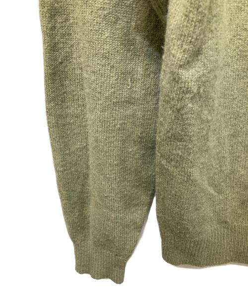 SUPREME（シュプリーム）Supreme (シュプリーム) Stone Washed Sweater カーキ サイズ:Lの古着・服飾アイテム