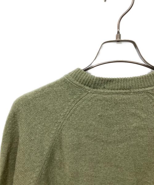 SUPREME（シュプリーム）Supreme (シュプリーム) Stone Washed Sweater カーキ サイズ:Lの古着・服飾アイテム