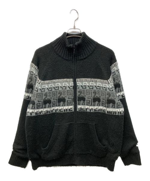 SUPREME（シュプリーム）SUPREME (シュプリーム) Chullo WINDSTOPPER Zip Up Sweater ブラック サイズ:Lの古着・服飾アイテム