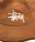 中古・古着 stussy (ステューシー) バケットハット ブラウン：5000円