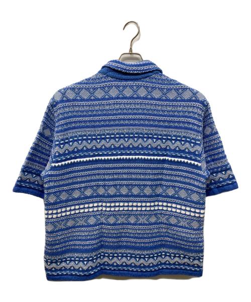 Coohem（コーヘン）Coohem (コーヘン) NORWEGIAN S/T/knit ブルー サイズ:Mの古着・服飾アイテム