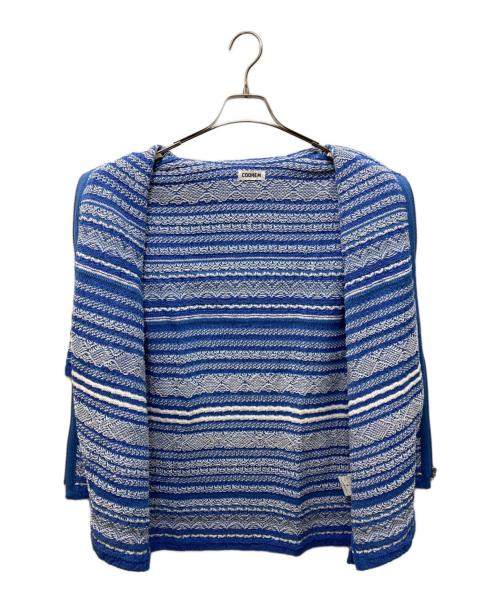 Coohem（コーヘン）Coohem (コーヘン) NORWEGIAN S/T/knit ブルー サイズ:Mの古着・服飾アイテム