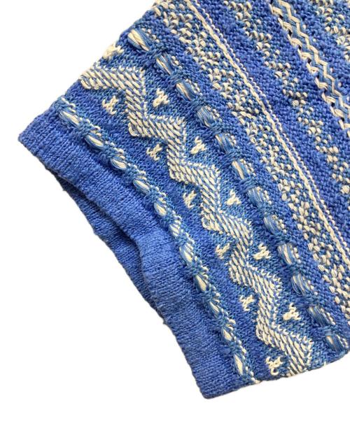Coohem（コーヘン）Coohem (コーヘン) NORWEGIAN S/T/knit ブルー サイズ:Mの古着・服飾アイテム