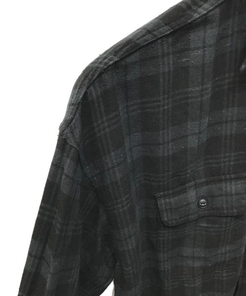 KAJA（カジャ）KAJA (カジャ) チェックシャツ ブラック×グレー サイズ:3の古着・服飾アイテム