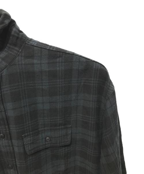KAJA（カジャ）KAJA (カジャ) チェックシャツ ブラック×グレー サイズ:3の古着・服飾アイテム