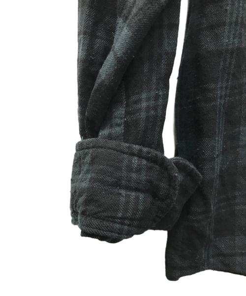 KAJA（カジャ）KAJA (カジャ) チェックシャツ ブラック×グレー サイズ:3の古着・服飾アイテム