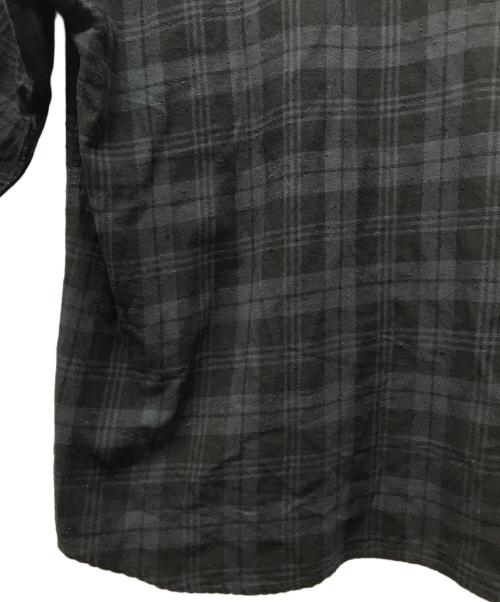 KAJA（カジャ）KAJA (カジャ) チェックシャツ ブラック×グレー サイズ:3の古着・服飾アイテム