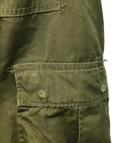 Rebuild by Needles（リビルドバイニードルス）Rebuild by Needles (リビルドバイニードルス) ミリタリー再構築ロングスカート オリーブ サイズ:2の古着・服飾アイテム