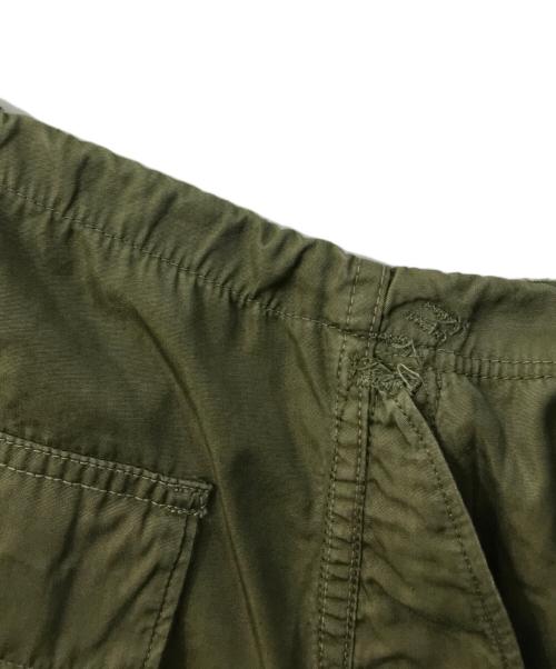 Rebuild by Needles（リビルドバイニードルス）Rebuild by Needles (リビルドバイニードルス) ミリタリー再構築ロングスカート オリーブ サイズ:2の古着・服飾アイテム