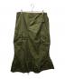 Rebuild by Needles (リビルドバイニードルス) ミリタリー再構築ロングスカート オリーブ サイズ:2：10000円