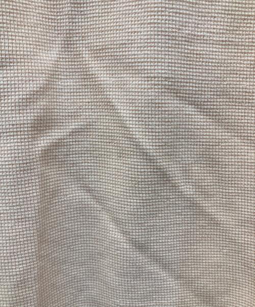 maison kitsune（メゾンキツネ）MAISON KITSUNE (メゾンキツネ) フォックスパッチポロシャツ ピンク×グリーン サイズ:Lの古着・服飾アイテム