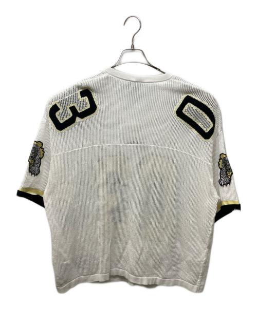 adidas（アディダス）adidas (アディダス) Adilenium シーズン 3 ニット サッカージャージー ホワイト サイズ:XLの古着・服飾アイテム