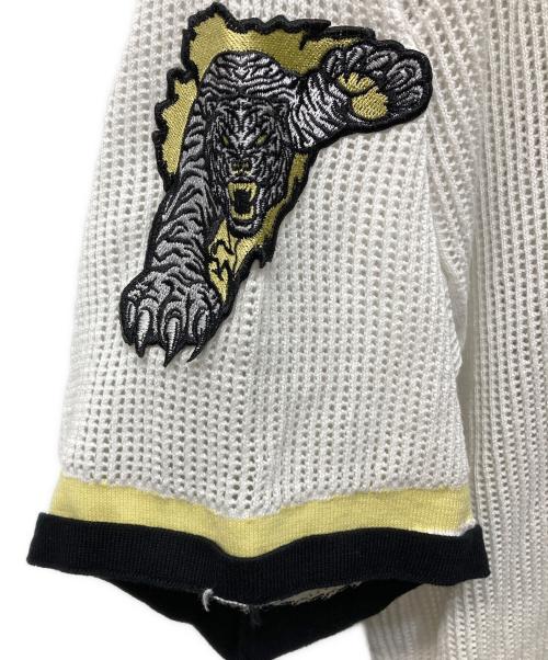 adidas（アディダス）adidas (アディダス) Adilenium シーズン 3 ニット サッカージャージー ホワイト サイズ:XLの古着・服飾アイテム