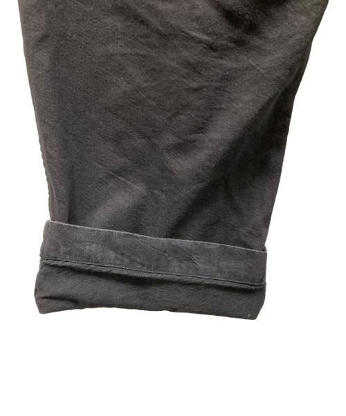 SUS-SOUS（シュス）SUS-SOUS (シュス) MK-1 Black Bio Wash cotton wool twil ブラック サイズ:9の古着・服飾アイテム