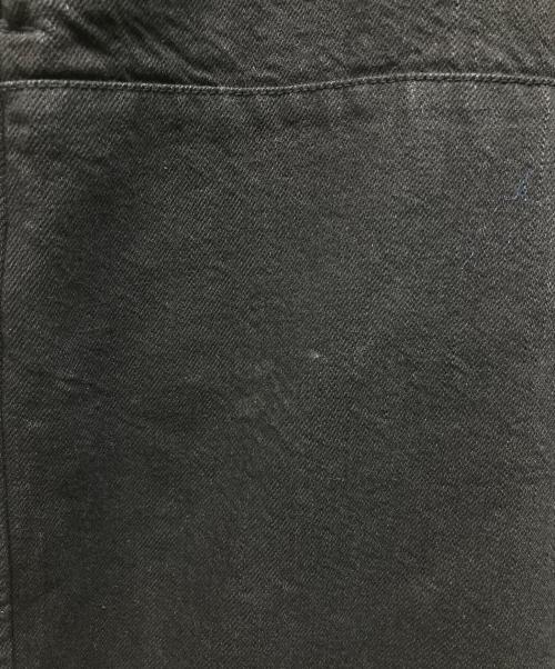 SUS-SOUS（シュス）SUS-SOUS (シュス) MK-1 Black Bio Wash cotton wool twil ブラック サイズ:9の古着・服飾アイテム