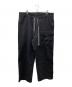 SUS-SOUS（シュス）の古着「MK-1 Black Bio Wash cotton wool twil」｜ブラック