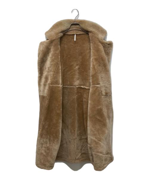 SUS-SOUS（シュス）SUS-SOUS (シュス) ムートンベスト ブラウン サイズ:7の古着・服飾アイテム