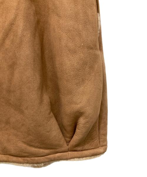 SUS-SOUS（シュス）SUS-SOUS (シュス) ムートンベスト ブラウン サイズ:7の古着・服飾アイテム