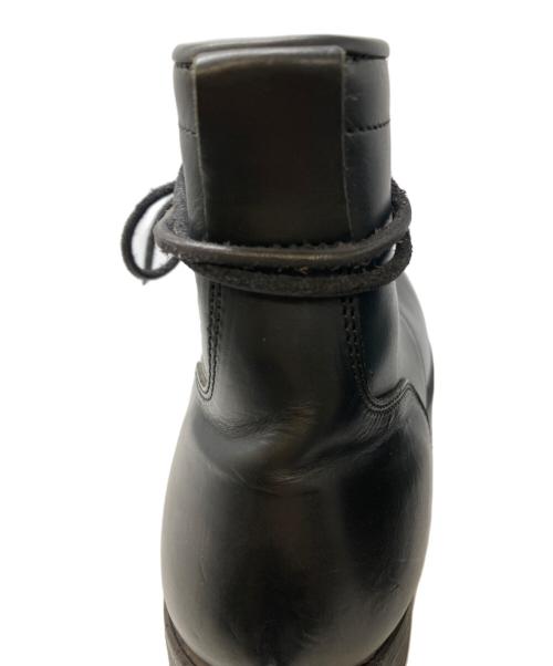 wjk（ダブルジェイケー）wjk (ダブルジェイケー) military ankle boots ブラック サイズ:43の古着・服飾アイテム